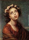 Elisabeth Louise Vigee-Le Brun The Daughter's Portrait painting